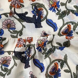 Lucca Floral Sheer Blouse - Small